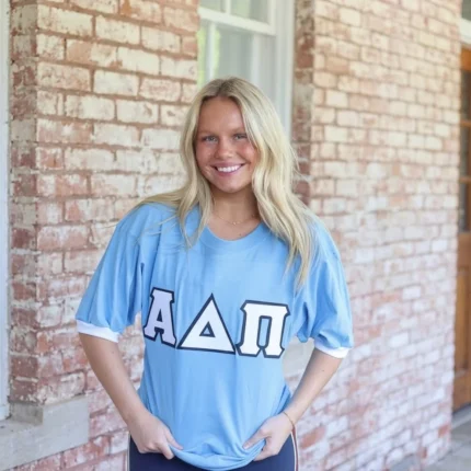 Alpha Delta Pi (A Δ Π) Sorority Jersey Portrait